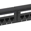 1U патч-панель кат.6 UTP 12 портов 10" Dual IDC PP12-1UC06U-D05-10