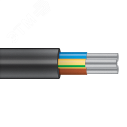 Кабель силовой АВВГ-П 3х4ок- 0.66 100 м ТРТС УС000000966