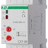 Реле контроля наличия и чередования фаз CKF-BR (монтаж на DIN-рейке 35мм; регулировка порога отключения; регулировка времени отключения; 3х400/230+N 2х8А 1Z 1R IP20) F&F EA04.002.003