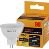 Лампочка светодиодная LED KODAK MR16-11W-830-GU5.3 GU5.3 11Вт софит теплый белый свет Б0057644