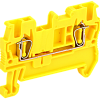 Клемма пружинная КПИ 2в-1,5 17,5А желтый YZN11-001-K05