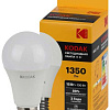 Лампочка светодиодная LED KODAK A60-15W-840-E27 E27 / Е27 15Вт груша нейтральный белый свет Б0057609