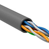 Кабель витая пара U/UTP кат.5E 4х2х24AWG solid CU PVC сер. (м) BC1-C5E04-111-305-G