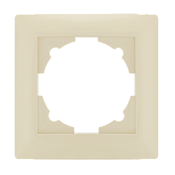 Милан Рамка 1-местная бежевая EMM-R-1-20