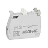 Контактный блок OptiSignal D22 A45-CB-V-NC 1НЗ винтовой зажим ZBE102 (100шт) 332201