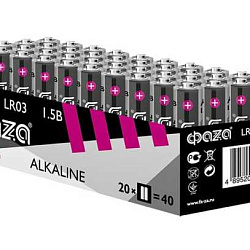 Элемент питания алкалиновый AAA/LR03 1.5В Alkaline Pack-40 (уп.40шт) 5023024