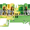 Клемма заземл. WTP 2,5/4 D1/2 PE