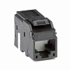 Модуль Keystone RJ45 CAT6A неэкранированный, черный (форм-фактор МС) RNK6AUBK