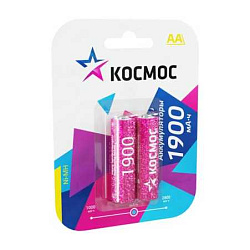 Аккумулятор AA/R6 1900мА.ч NI-MN BP-2 (блист.2шт) КОСМОС KOCR6NIMH(1900MAH)