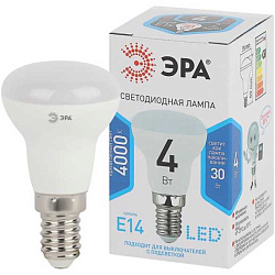 Лампочка светодиодная STD LED R39-4W-840-E14 Е14 / Е14 4Вт рефлектор нейтральный белый свет Б0020555