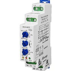 Реле контроля фаз РКФ-М05-1-15 УХЛ4 400В AC A8302-16934683