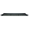 Патч-панель 19", 0.5 U,CAT6, 24 порта RJ45, экранированная RN6PPF2405