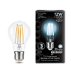 Лампа Filament А60 12W 1250lm 4100К Е27 LED 1/10/40 102902212