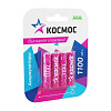 Аккумулятор AAA/R03 1100мА.ч Ni-MH (блист.4шт) КОСМОС KOCR03NIMH1100mAh4BL