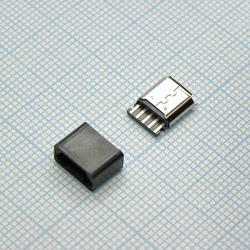 microUSB 5BF кабельная розетка