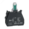 Световой блок OptiSignal D22 A45-LB-VB4 красный 24VACDC ZBVB4 (100шт) 332203