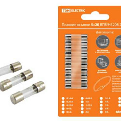 Плавкая вставка ВПБ6-5 0,5А 250В упак (10 шт.) SQ0738-0005