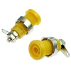 Z016 4MM PANEL JACK YELLOW