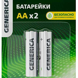 Элемент питания алкалиновый AA/LR6 Alkaline (блист.2шт) ABT-LR06-ST-L02-G