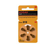 Батарейки ZA312-6BL [KZA312-6] MAX Hearing Aid (60/300/45000) Б0051738