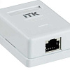 Розетка информационная настенная RJ45 кат. 5E FTP 1-порт CS2-1C5EF-12