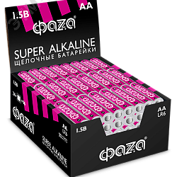 Элемент питания алкалиновый, LR 6(АА) Super Alkaline 4шт 2854643