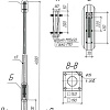 Опора ОГКф-4 (3мм 60/108 фл.190х10 мц. 140 отв. 19х4) гор. оцинк. МК 90150