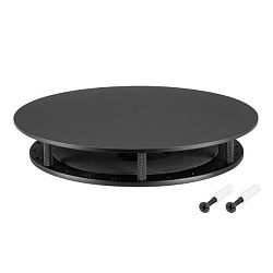 MOONLIGHT-BASE-ROUND-D25-L BLACK