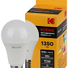 Лампочка светодиодная LED KODAK A60-15W-865-E27 E27 / Е27 15Вт груша холодный дневной свет Б0057610