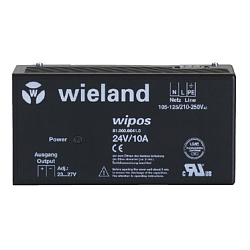 Блок питания WIPOS 24VDC/10A 1PH H