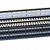 Патч-панель PP3-19-48-8P8C-C6-110D 19дюйм 2U 48 портов RJ45 кат.6 Dual IDC ROHS черн. (задн. каб. организат. в компл.) 246108