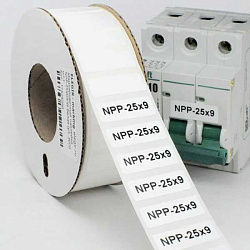 Маркировка прямоугольная NPP-25х09 W