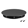 MOONLIGHT-BASE-ROUND-D18-L BLACK