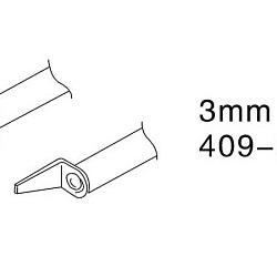 Насадки д/термопинцета ZD 409-03