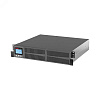 Источник бесперебойного питания Online Small Rackmount, 2000 ВА/1800 Вт, 1/1, 8xIEC C13, EPO, USB, RS-232, Rack 2U, з/у 1А, 4x9Ач SMALLR2A5I