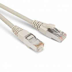 Патч-корд кат.5E F/UTP экранир. LSZH PC-LPM-STP-RJ45-RJ45-C5e-5M-LSZH-GY 5м сер. 42339