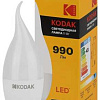 Лампочка светодиодная LED KODAK BXS-11W-865-E14 E14 / Е14 11Вт свеча на ветру холодный дневной свет Б0057637