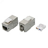 Модуль Keystone RJ45 CAT6 экранированный(STP), 90 градусов, серебристый(форм-фактор S19) RNK6F90TL