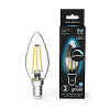 Лампа LED Filament Candle dimmable E14 5W 4100К 1/10/50 103801205-D