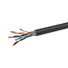 Кабель витая пара U/UTP кат.5E 4х2х24AWG solid CCA PE Out. 305м (м) 01-0301