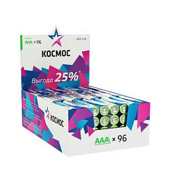 Элемент питания алкалиновый AAA/LR03 (уп.96шт) KOCLR03_96BOX