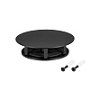 MOONLIGHT-BASE-ROUND-D25-S BLACK