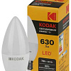 Лампочка светодиодная LED KODAK B35-7W-840-E27 E27 / Е27 7Вт свеча нейтральный белый свет Б0057627