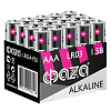 Элемент питания алкалиновый AAA/LR03 1.5В Alkaline Pack-20 (уп.20шт) 5028128