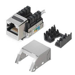 Вставка Keystone Jack RJ45 кат.5E экранир. WR-KJ-RJ45-C5E-SH-90 90град. заделка тип 110 505213