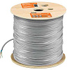 Кабель витая пара F/UTP Cat 6 4х2х23AWG (305м) solid, ПВХ, серый SQ0107-0104