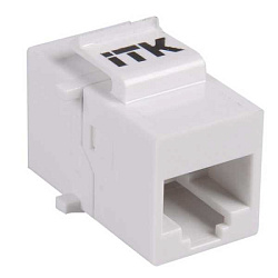 Проходной адаптер кат.5E UTP, RJ45-RJ45, тип Keystone Jack CS7-1C5EU