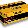 Батарейка LR6-60 (4S) colour box XTRALIFE [KAA-60] (60/1200/31200) СТРОГО КРАТНО 60 шт Б0029222