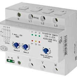 Реле многофункциональное УЗМ-3-63К 230В AC/400В AC УХЛ4 A8302-16939237