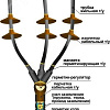 Муфта кабельная концевая 10КНТп-3х(150-240)без наконечников 22020024